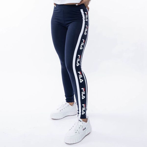 Fila Elle Women's Leggings - Navy,NZ 836-15234